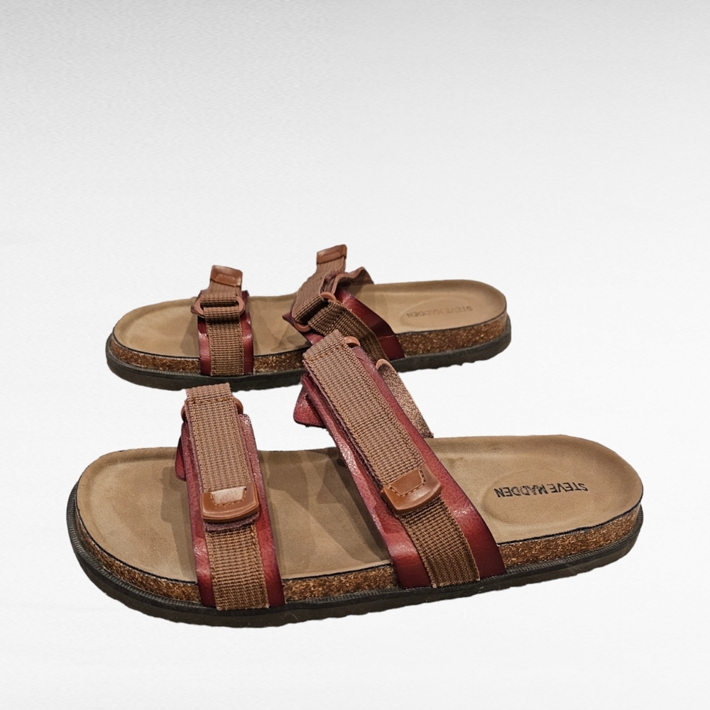 Steve Madden Boys Lance Sandals Size 6